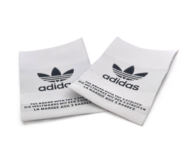 Nhãn dệt thời trang Adidas